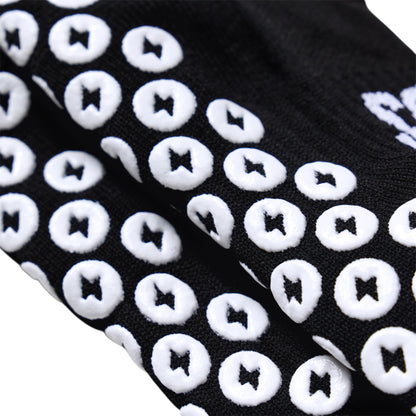 Zelus Black Grip Socks