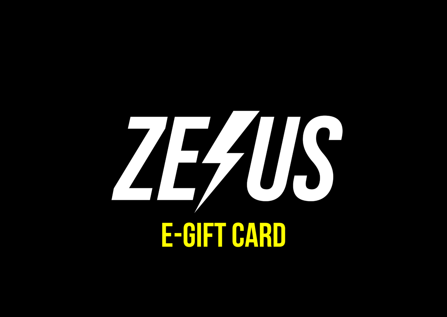 Zelus Performance Gift Card