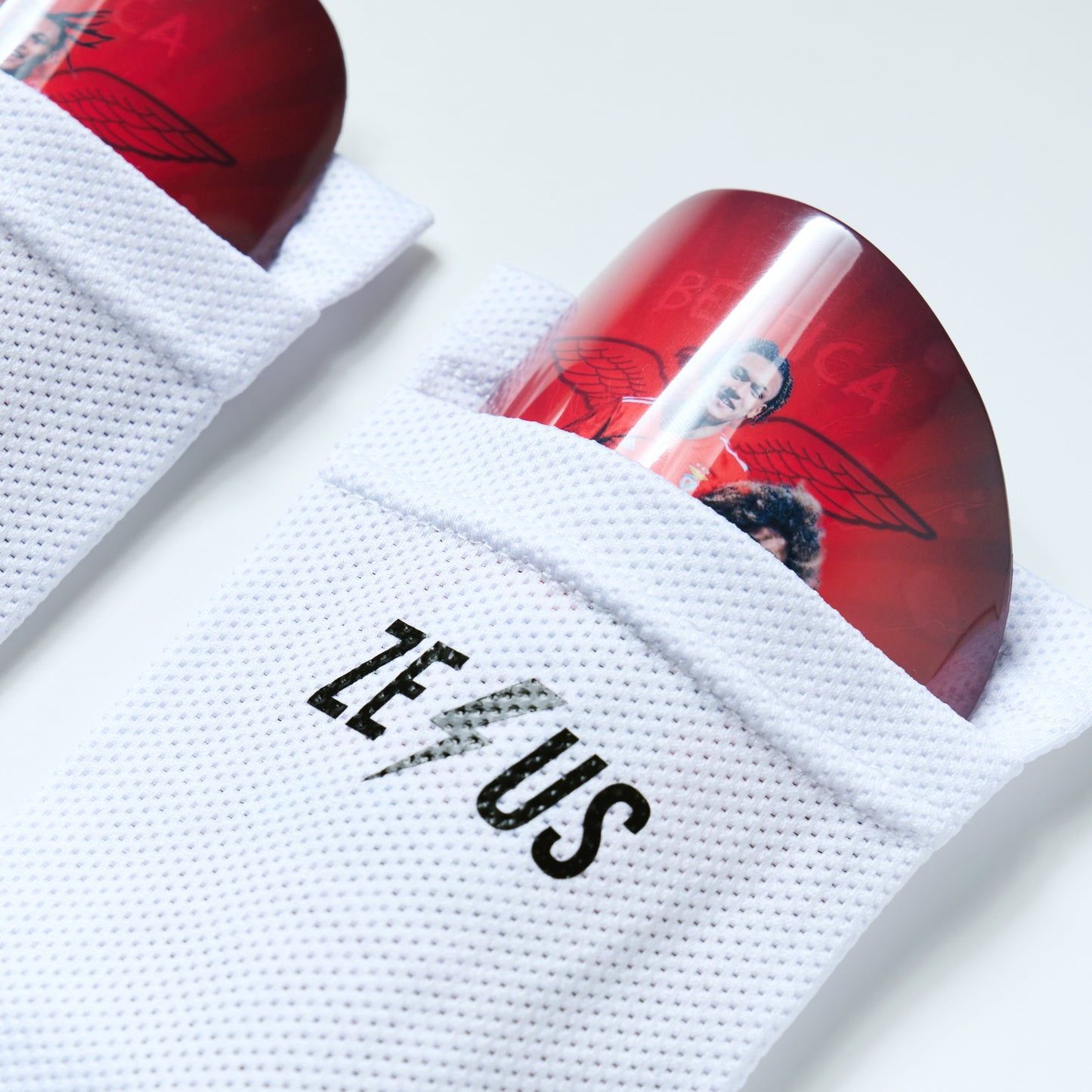 White Shin Guard Sleeve