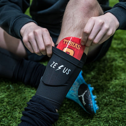 Black Shin Guard Sleeve